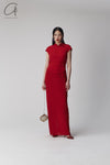 SAMUEL GUI YANG 25 Spring/Summer Tops/Skirts SGY-SS25ATP12-1-1-LYCHEESHELL Red Tops